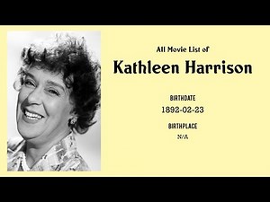 Kathleen Harrison Movies list Kathleen Harrison| Filmography of Kathleen Harrison