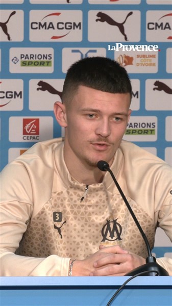 🗣️ "Les ambiances comme le Vélodrome me galvanisent" Quentin Merlin était présenté ce lundi à La Commanderie. Il a évoqué son grand saut "loin de sa famille à Nantes", les négociations entre les deux clubs et sa polyvalence | La Provence OM