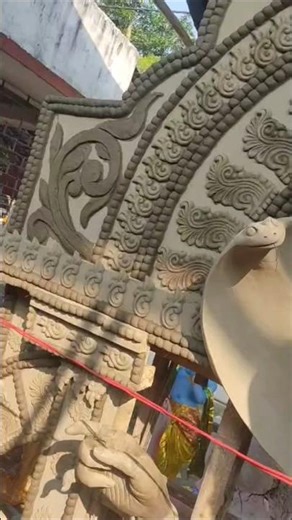 Clay to God 🙏 Beautiful Murti Making Process 🪷🚩 | #murtimaking #murtiart #shorts