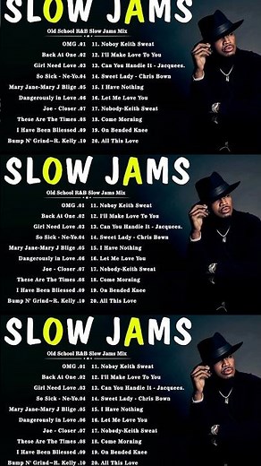 Best 90'S Old School Slow Jams