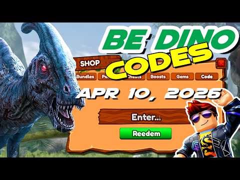 I Tried EVERY 🦖 Be Dino Code April 10 2026 (ALL WORKING CODES)