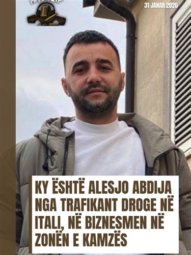 Pas disa ditë verifikimesh nga agjentët e sektorit “Fast” në Policinë e Shtetit, është bërë e mundur arrestimi i personit të shpallur në kërkim, Alesjo Abdija. Gazetari Elton Qyno, ka mundur të sigurojë foton e Abdija, i cili rezulton i dënuar me 6 vite e 6 muaj burgim për akuzën e “Trafikimit të lëndëve narkotike”. 38-vjeçari, Alesjo alias Ali Abdija kishte mundur të largohej nga Italia dhe më pas të hynte në Shqipëri, duke hapur një biznes dhe paraqitur veten si biznesmen në zonën e Kamzës. “O