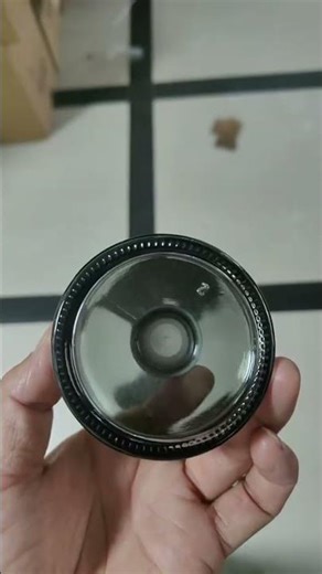 Gray aroma diffuser glass bottle