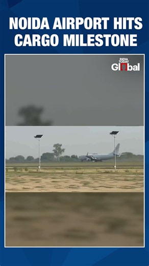Noida International Airport Receives First Cargo Flight From Chennai