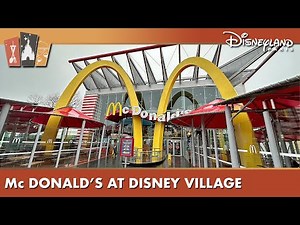 🍔 McDonald's at Disney Village, Disneyland Paris 2023