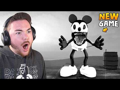 PLAYING THE MICKEY MOUSE HORROR GAME...