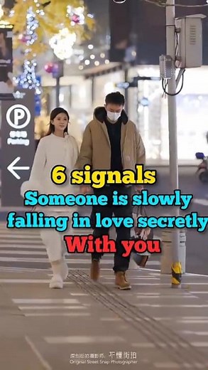 6 signals someone is slowly falling in love secretly 😳 #shorts