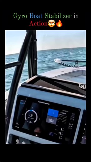 Business | Wealth | Tech | Gryo Stabilizer💀 A boat gyro stabilizer helps keep the boat steady by using a fast-spinning flywheel inside. When the boat starts to roll,... | Instagram