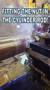 207K views · 4.6K reactions | Fitting The Nut In Hydraulic Cylinder Rod | Cutting Edge Engineering Australia | Facebook