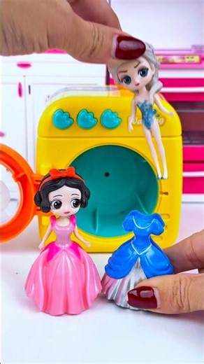 ASMR Toy Unboxing Frozen Elsa & Snow White Disney Princess Toy | Satisfying Toy Sounds #Shorts