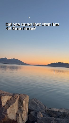 Here is a list of all 44 Utah state parks: 1. Antelope Island State Park 2. Bear Lake State Park 3. Camp Floyd / Stagecoach Inn State Park 4. Coral Pink Sand Dunes State Park 5. Dead Horse Point State Park 6. Deer Creek State Park 7. East Canyon State Park 8. Edge of the Cedars State Park Museum 9. Escalante Petrified Forest State Park 10. Flight Park State Recreation Area 11. Fremont Indian State Park and Museum 12. Frontier Homestead State Park Museum 13. Goblin Valley State Park 14. Gooseneck