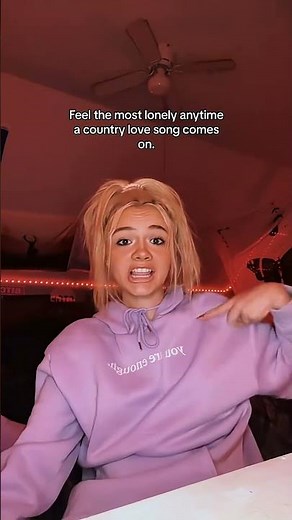 Dealing with Loneliness: Relatable Reaction to Country Love Songs#loneliness