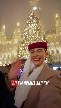 Festive Flight and Christmas Layover in Vienna as Emirates Cabin Crew