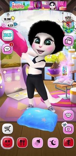 My talking Angela #shorts