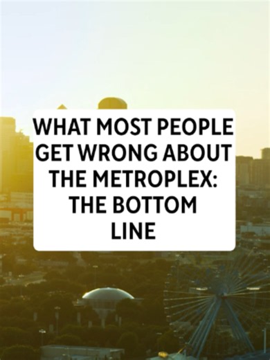 Multiple downtowns. Endless suburbs. Highways everywhere. And enough construction cones to make you wonder if the roads will ever actually be finished. So … what exactly is the metroplex?