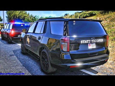 Playing GTA 5 As A POLICE OFFICER Highway Patrol| GTA 5 Lspdfr Mod| Live