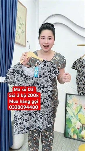 Code D3 - Price 200k for 3 sets - To order, call 0338094480