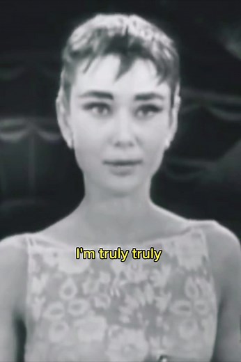 Audrey Hepburn's Oscar Win Speech in 1954