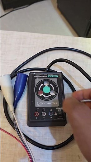 #Phase Indicator KEW 8031/Phase sequence tester.
