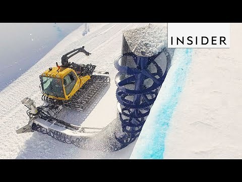 How Snowboarding Halfpipes Are Made