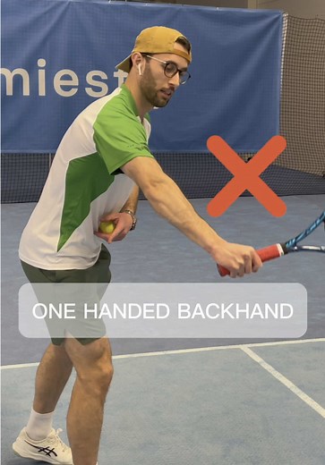Mastering the One Handed Backhand Grip in Tennis