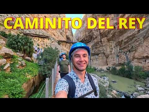 Scenic Hike Through the Iconic Caminito Del Rey & The White Washed Village of Alora Combo Tour!