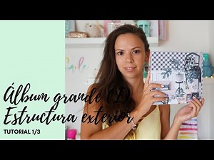 Step-by-step album with foldouts (I) - Easy scrapbooking for beginners