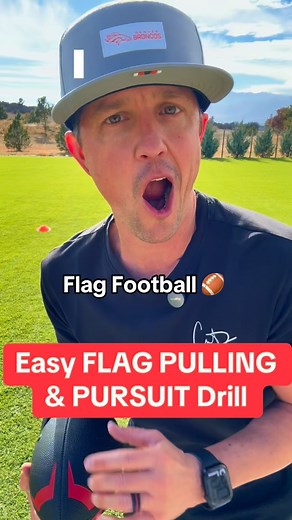 New 1v1 Flag Pulling & Pursuit Drill for every practice. Perfect warmup or game to create a fun environment while teaching flag pulling & pursuit skills. Great for any age or skill. Love this for new flag football coaches! Get some!! 🏈🔥 Grab playbooks, drills, practice schedules, wristbands, and equipment - link in bio. #flagfootball #drill #youthflagfootball #fyp #drills #nflflag #drillsforkids #flagfootballwithcoachd #getsome #offense #coachd #coaching #5on5 #6on6 #7on7 #rb #wr #5v5 #6v6 #7v