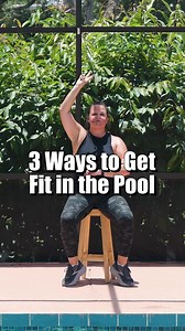 New video alert! 💦 Channel your fierce side in this 20-minute pool workout kicks, punches & crunches. 🔥 #waterworkout #waterworkouts | PoolFit