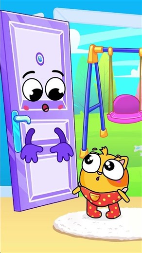 Baby Door talks about safety! | Useful & Simple Games for Kids #shortsforkids