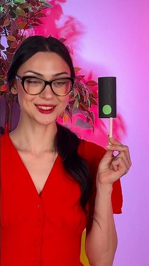 ✨ DIY Traffic Light Learning Craft #kids #crafts