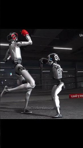 Boxing Robots - Unitree H2 vs Unitree G1