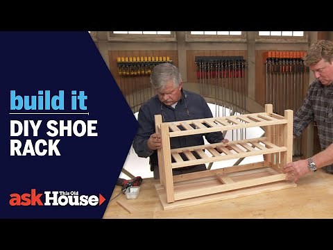 DIY Shoe Rack | Build It | Ask This Old House