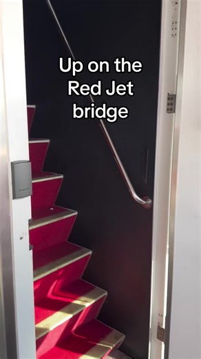 Sneak peek of our Red Jet bridge! 👀 #RedFunnel #Ferry #BTS #POV #IsleofWight #Southampton | Red Funnel Isle of Wight Ferry