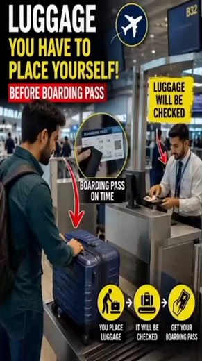 Airport Check-in & Luggage Process Explained🎒