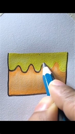 easy birthday cake drawing