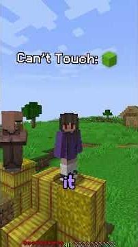 Minecraft, But You Can’t Touch a Special Color…