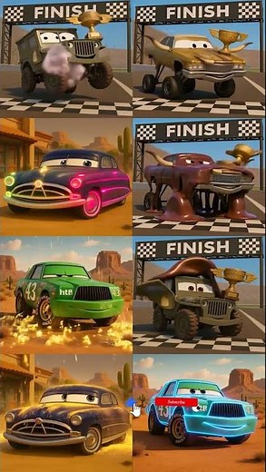 Cartoon Cars vs Real Cars Showdown!