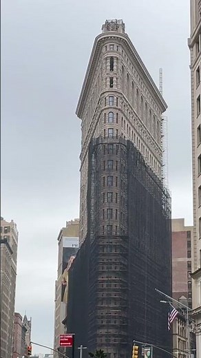 Flatiron Building - an historic landmark in New York