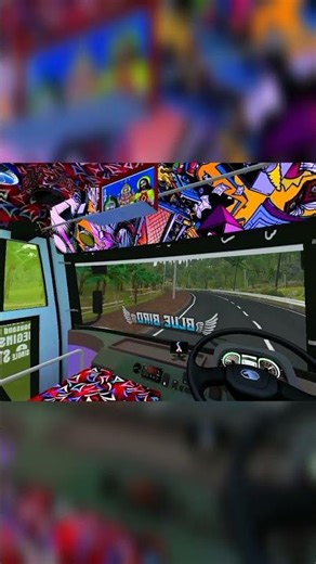 SUPER MINI BUS MOD IN BUSSID #lyric#bussid #gaming