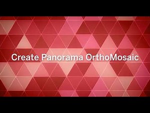 TBC + UASMaster | Panorama Orthophoto Mosaic Generation