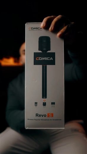 COMICA AUDIO on Instagram: "Take your smartphone audio to the next level. 📱🎤 Let's try out the COMICA Revo S - Wireless Reporter Microphone for Smartphone🔥 • Three Gain Levels • One-Key Denoise • Plug & Play (USB-C/Lightning/USB-A) Perfect for interviews, vlogs, reels, and light podcasts. Video by @nawafo111 #COMICA #RevoS #WirelessMic #InterviewMic #CreatorTools #ReportorMic"