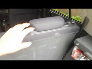 Hyundai Getz. How to fold the passenger rear seats to get more space.