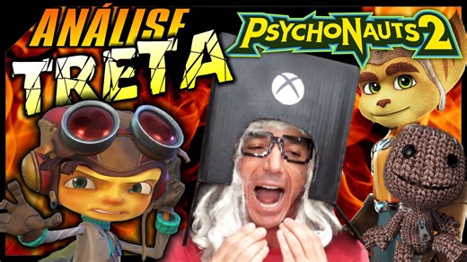 Análise treta Psychonauts 2 é melhor que Ratchet & Clank? 🎮 Irmãos Piologo Games