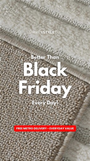 Clean lines. Elegant curves. Subtle texture. The Lotus Collection brings refined sophistication to contemporary spaces without trying too hard. Choose the design that speaks to your style, in the colourway that suits your space. Priced fairly every day - no Black Friday games. Choose your style: Abbey | Carl | Leo | Simple Style Co | Facebook