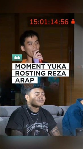 MOMENT REZA ARAP DI ROSTING YUKA THEO