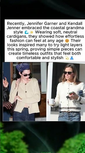 How Jennifer Garner and Kendall Jenner Inspire Simple Spring Style #fashionstyle, #springfashion