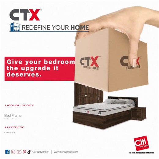 Have your beauty sleep in as easy as one, two, three! Who needs a spindle when you have CTX mattress for maximum comfort and ultimate durability. #bed #citihardware #easysleep | CitiHardware