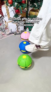 1.1M views · 2.1K reactions |  The Magic Ball That Kids Can’t Stop Playing With! Throw it as a ball or flatten it into a flying disc — this LED magic toy transforms in seconds! Perfect for outdoor fun, parent-child play, and endless entertainment ✨  Link in bio & follow for more cool finds! #kidstoys #funforkids #magicball #outdoortoys #giftideas #toysforkids #amazonfinds | easyazdeals | Facebook