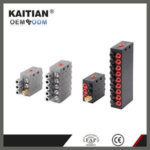 [Hot Item] Monolithic Mvb Progressive Dispensers Used on Manufacturing Machinery Automatic Centralized Lubrication with ISO, CE Certification Industrial Grease Distributor